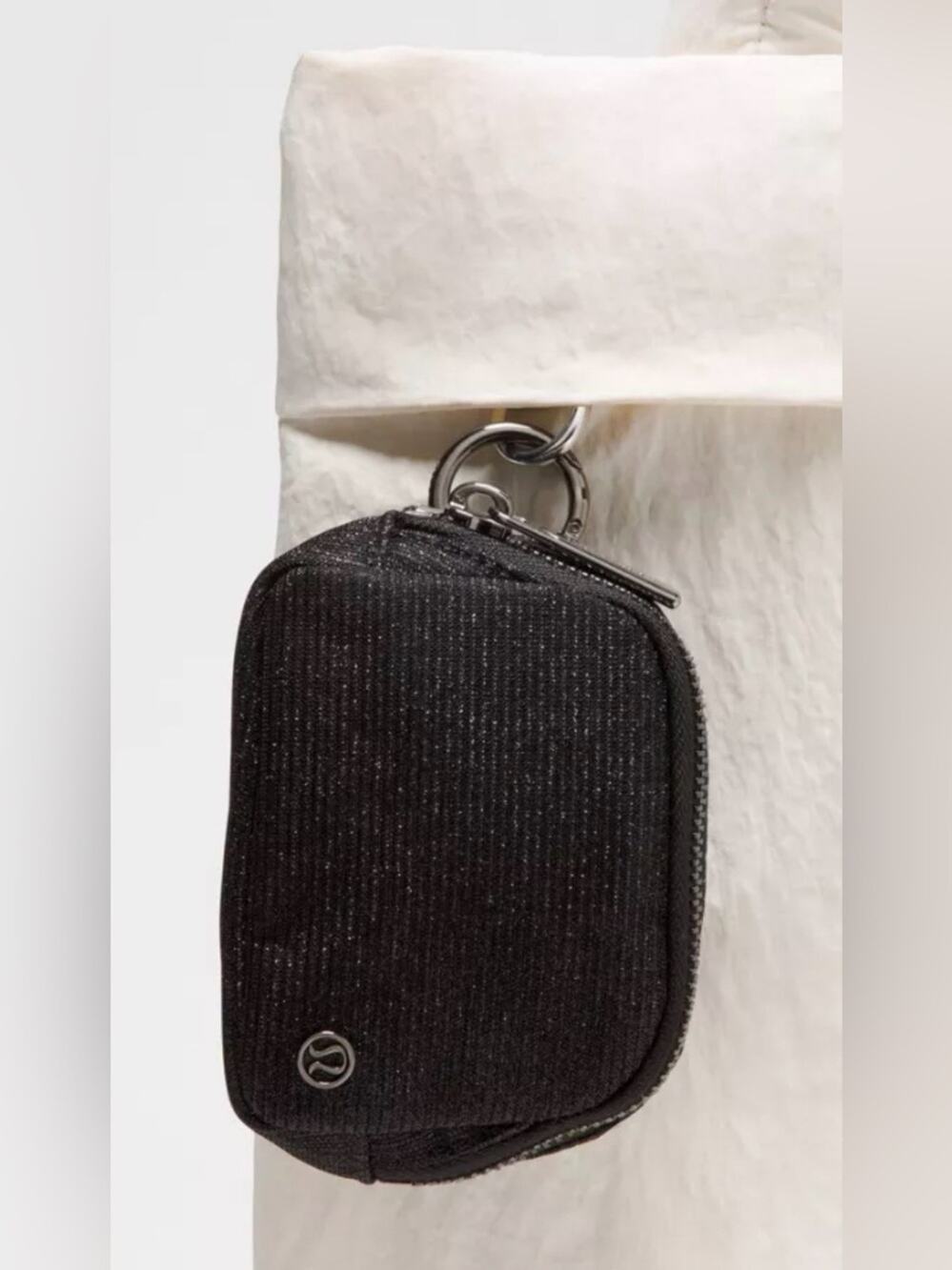 Lululemon Nano Everywhere Belt Bag Black Glitter - Picture 1 of 6